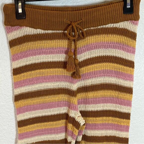 L*Space Turn the Tide 2 Piece Knit Swim Coverup Set in Cancun Stripe size Small - Picture 10 of 15